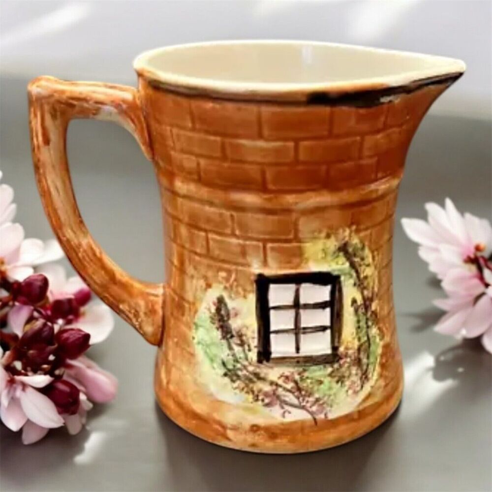 Vintage Price Kensington Cottage Pitcher Creamer Vase #845007 4 3/4"